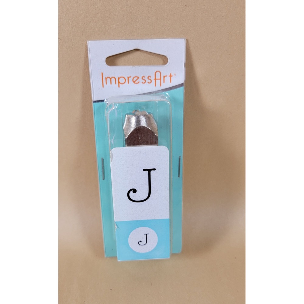 ImpressArt Metal Stamp Letter J Jewelry Making Tool Personalization Crafting